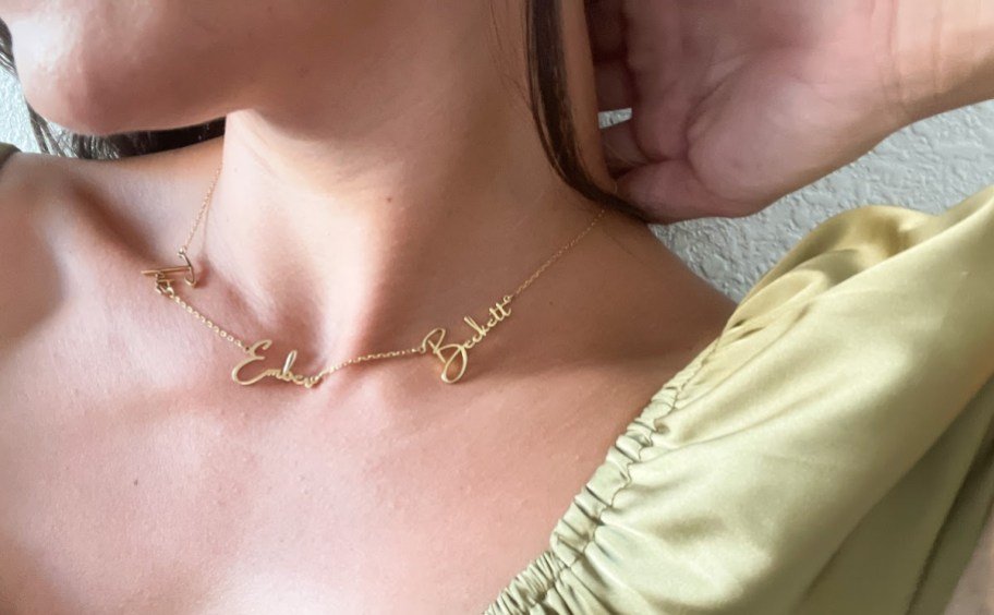 Personalized Name Necklaces from $28.70 Shipped (Fantastic Mother’s Day Gift Idea!)
