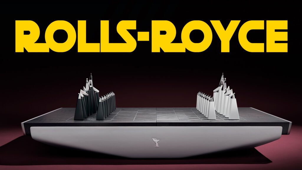 Rolls-Royce Is Selling An Aluminum And Wooden Chess Set