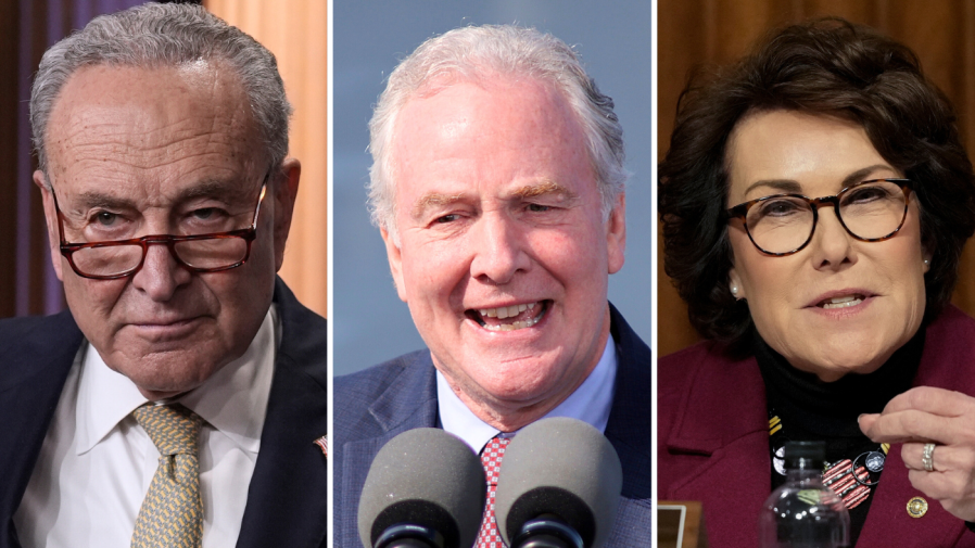 Senate Dems blast GOP over late-night passage of blueprint to protect Trump agenda