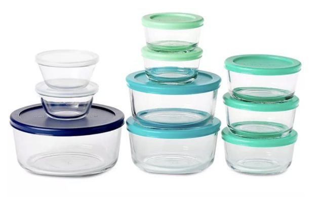 Anchor Hocking 20-Piece Glass Food Storage Set only $18.99 (Reg. $58!), plus more!