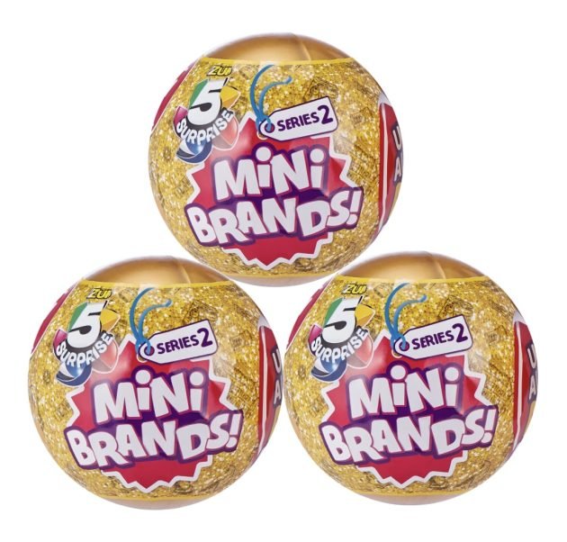 Surprise Mini Brands Mystery Capsule (3 pack) only $8.91!