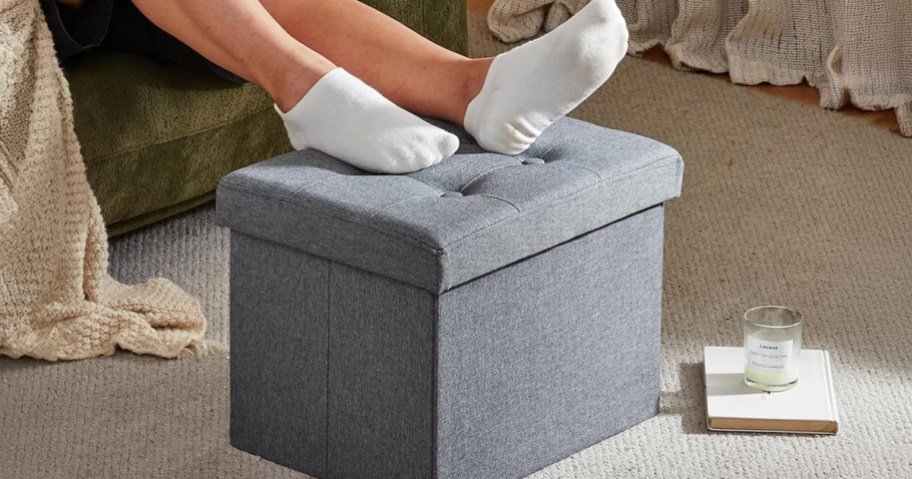 Storage Ottoman Only $15.58 on Amazon (Reg. $30)