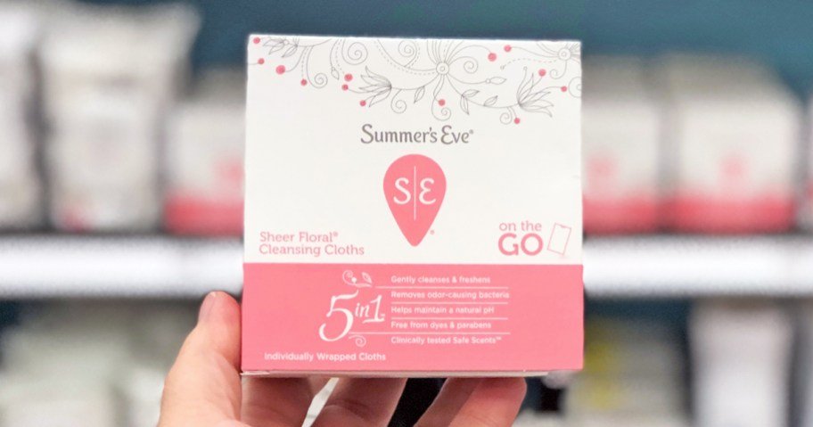 Summer’s Eve Cleansing Cloths 12-Count Just $1 Shipped on Amazon