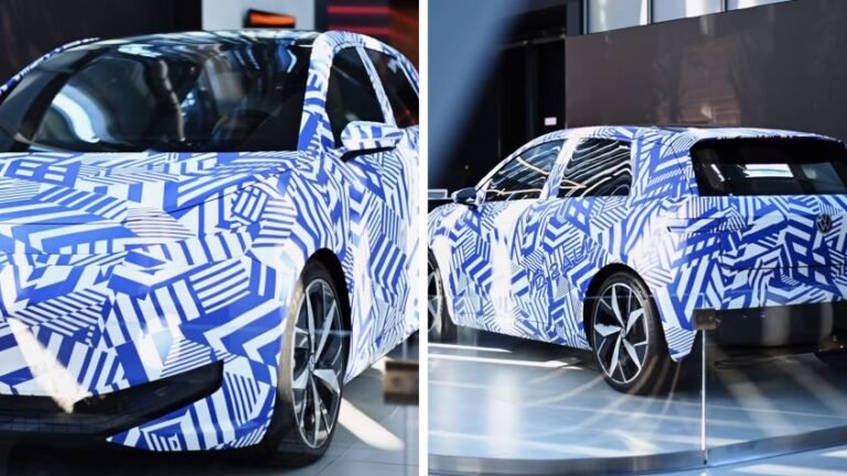 Volkswagen ID.2 teaser photos and testing - pictures