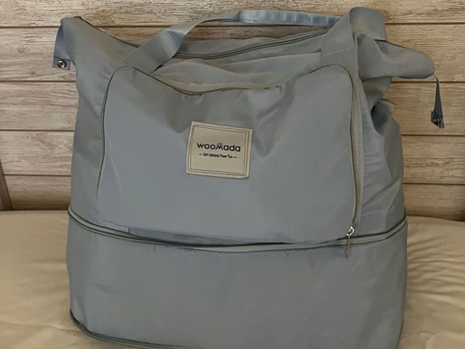 Foldable Carry-On Travel Bag from $14.99 on Amazon | Even Has a Space for Shoes