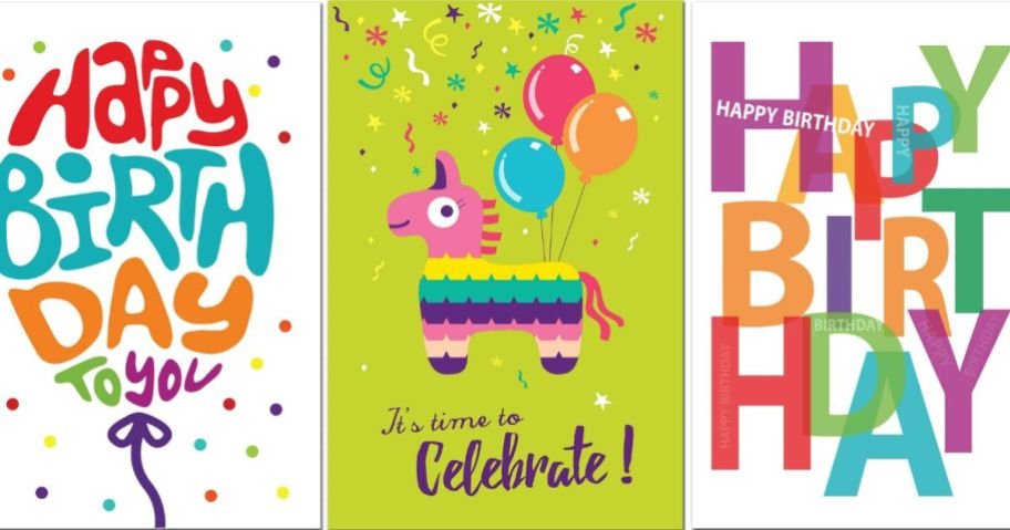 Assorted Birthday Cards 12-Pack Only $2.11 on Walmart.com (JUST 18¢ Per Card!)