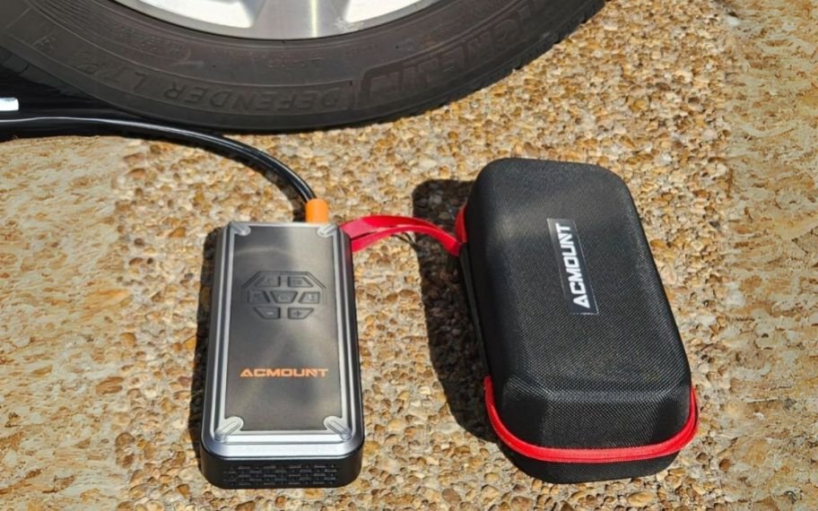 Portable Jump Starter, Air Compressor, & Power Bank Only $29.99 Shipped (Reg. $100)