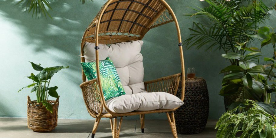 Up to 80% Off Wayfair Outdoor Furniture + Free Shipping | Egg Chair Only $269.99 Shipped