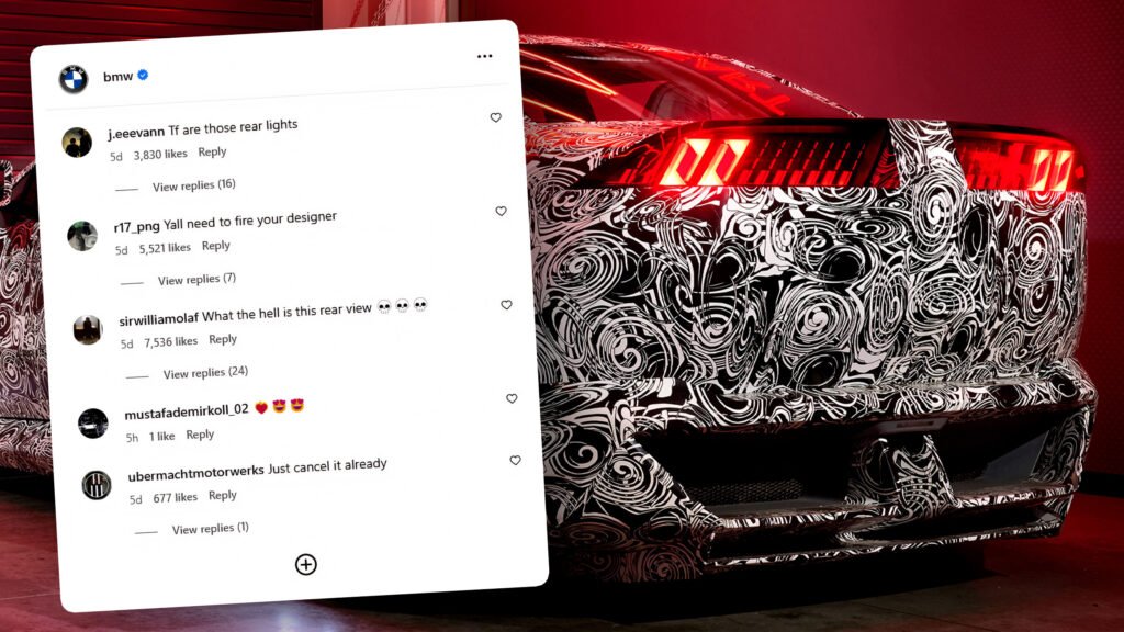 BMW’s Electric M3 Concept Getting Roasted On Social Media