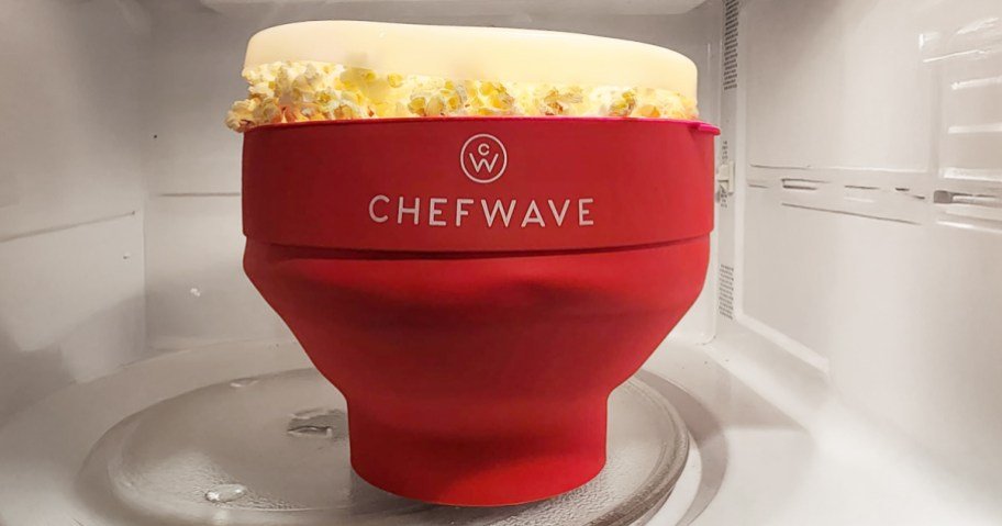 Microwave Popcorn Popper Only $8 on Amazon | Collapses for Easy Storage
