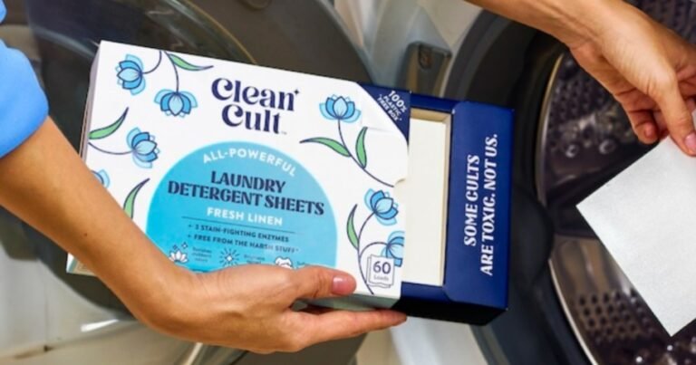 CleanCult Laundry Detergent Sheets 60-Count ONLY $7 Shipped on Amazon (Reg. $14)