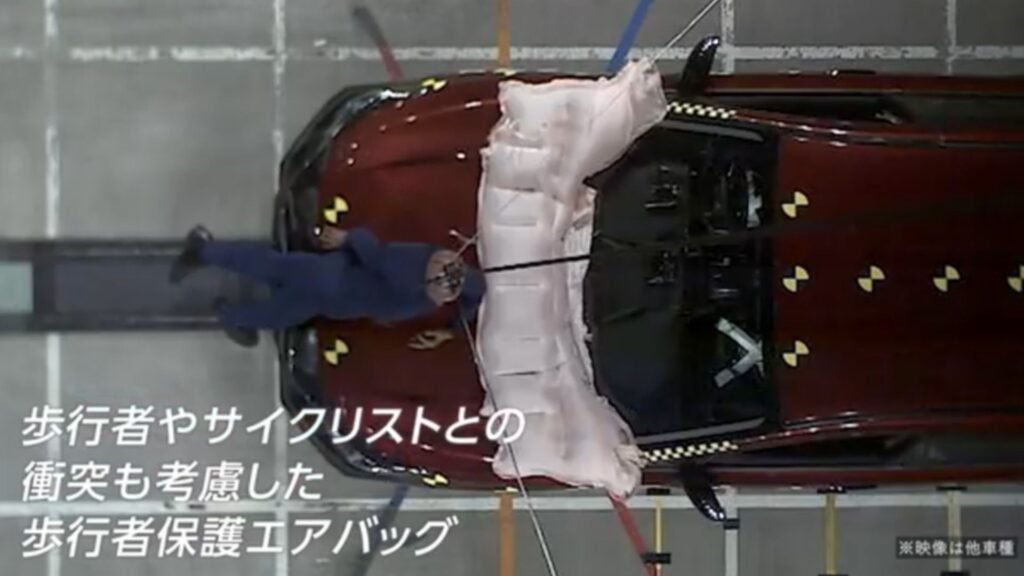 Subaru Introduces The First Airbags To Protect Cyclists