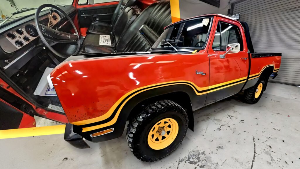 Barn Find Dodge Macho Power Wagon With 746 Miles Still Smells Like 1977
