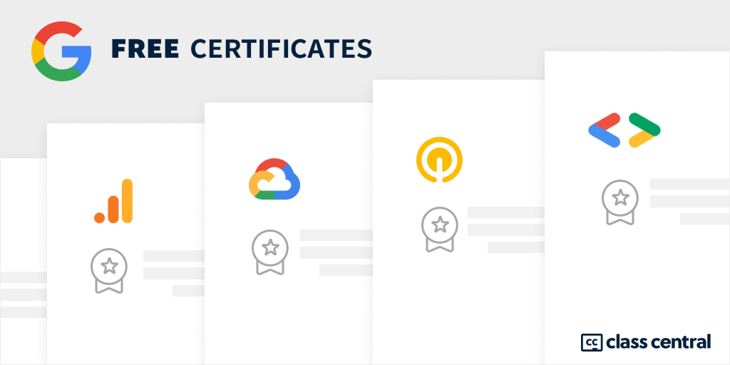 [2025] 1000+ Free Google Certificates and Badges
