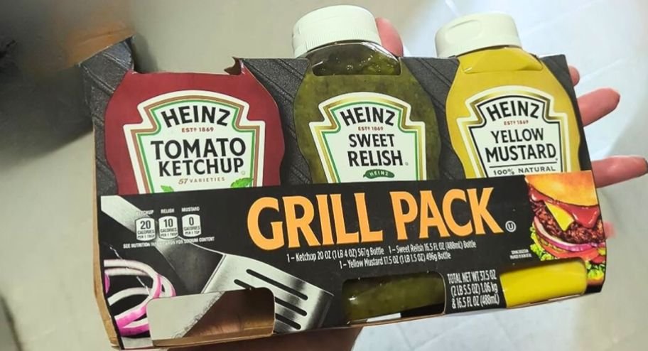 Heinz Ketchup, Relish & Mustard 3-Pack Just $5 Shipped on Amazon