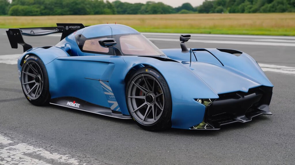 The Weird British Electric Sucker Car Is Faster Than An F1 Car Around The Top Gear Track