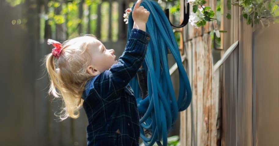 Lightweight 100-Foot Garden Hose w/ Adjustable Nozzle Just $23.99 Shipped on Amazon (Reg. $60)