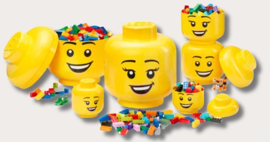 LEGO Storage Head 6-Piece Set JUST $32.99 Shipped on Costco.com