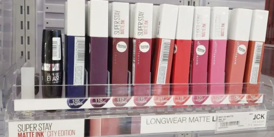 Maybelline Super Stay Matte Lipstick Just $4 on Amazon (Reg. $11)