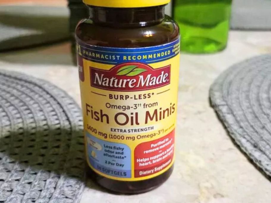 Nature Made Vitamins Fish Oil Minis 60-Count Only $4.68 Shipped on Amazon (Reg. $20) + More