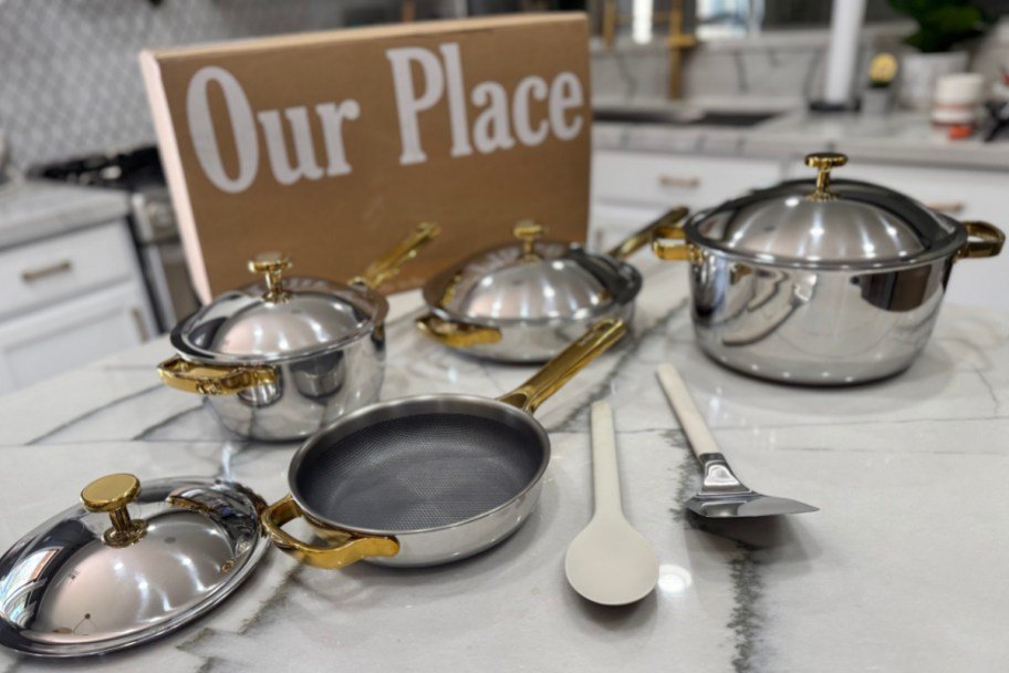 The Sleek Our Place Titanium Cookware Set Is on Sale (And Yes, We Tested It for You!)