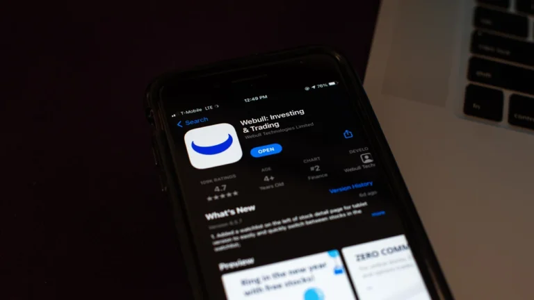 Webull stock price update: BULL shares are falling today after a massive surge that followed its SPAC merger
