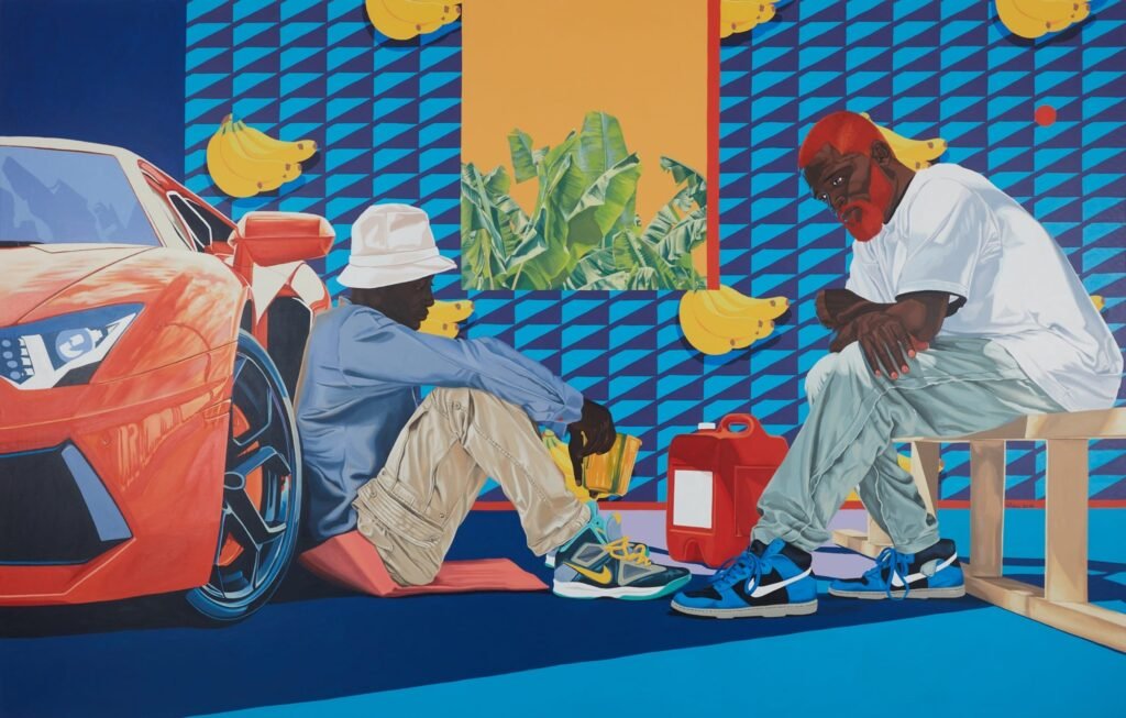 Drawing on Religious Renaissance Art, Marc Padeu’s Paintings Monumentalize the Quotidian