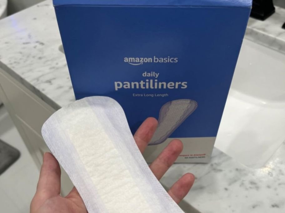 Amazon Basics Pantiliners 50-Count Only $2.62 Shipped + More