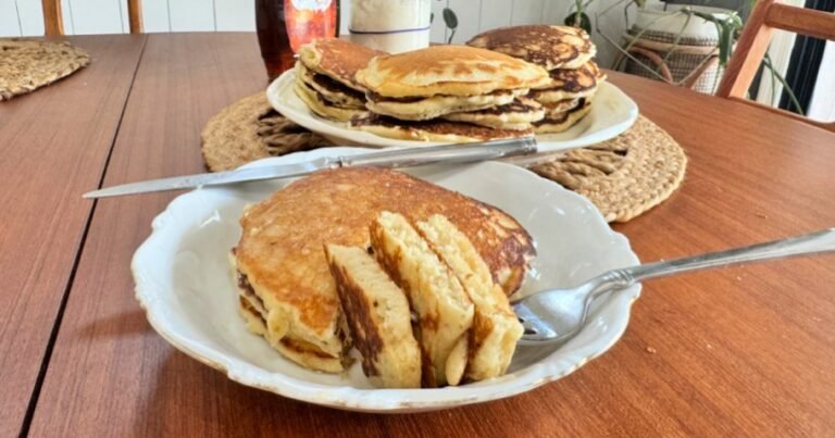How to Make Fluffy Sourdough Discard Pancakes