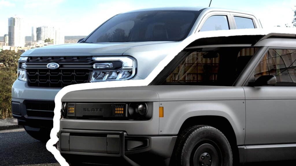 You Can Buy A Maverick For $4K Less Than Slate’s EV Without Cranking A Single Window