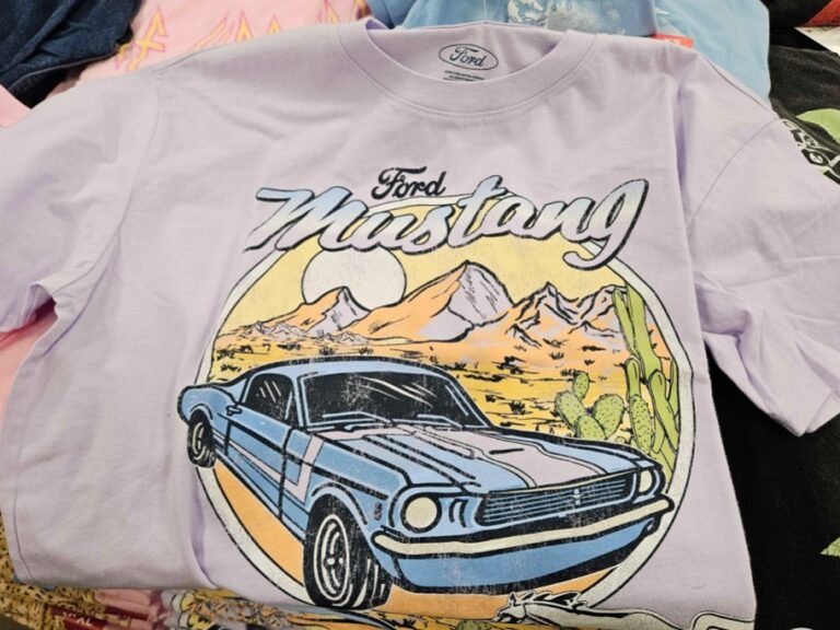 Sam’s Club Women’s Graphic Tees Only $9.96 | Ford Mustang, Rolling Stones, & More!