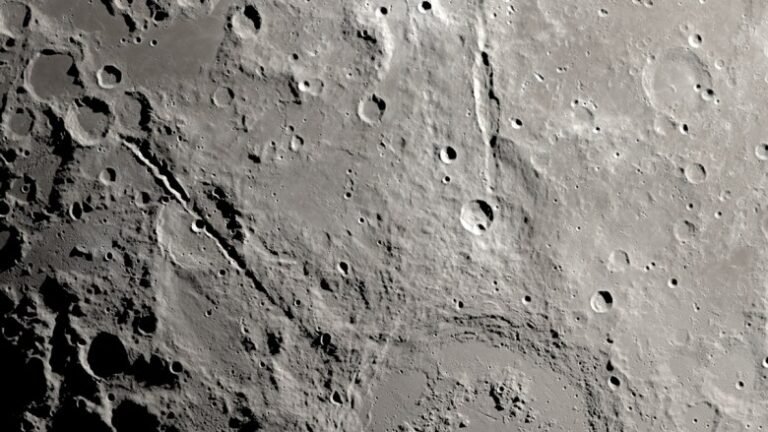 Impact Spewed Debris Away from the Moon’s South Pole