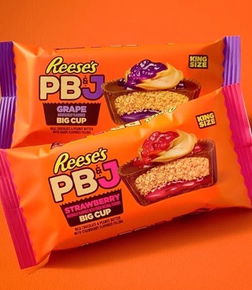 Reese's Releases A Limited Edition Peanut Butter & Jelly Cup
