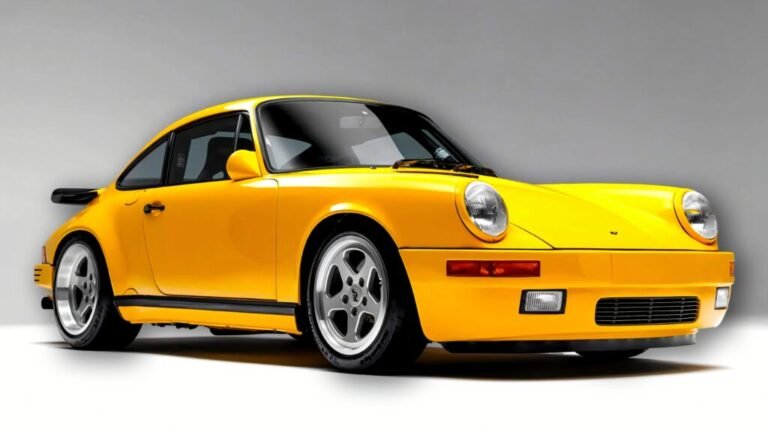 Only One Ruf CTR Yellowbird Has This Interior And It’s Headed To Auction