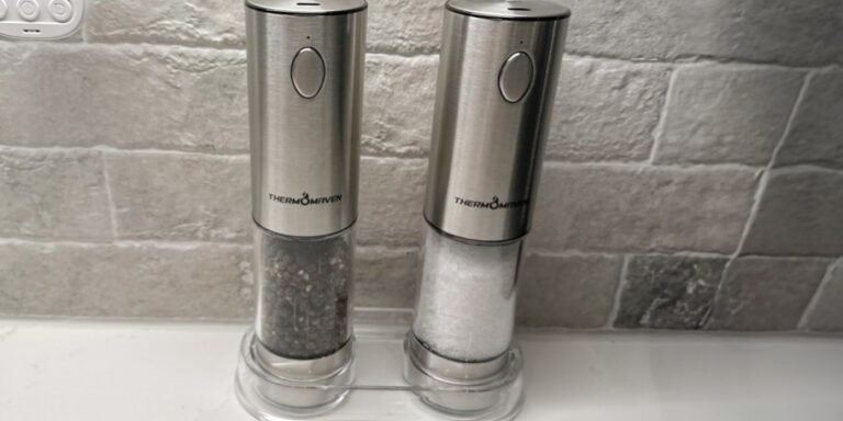 Electric Salt & Pepper Grinder Set Only $24.99 Shipped on Amazon