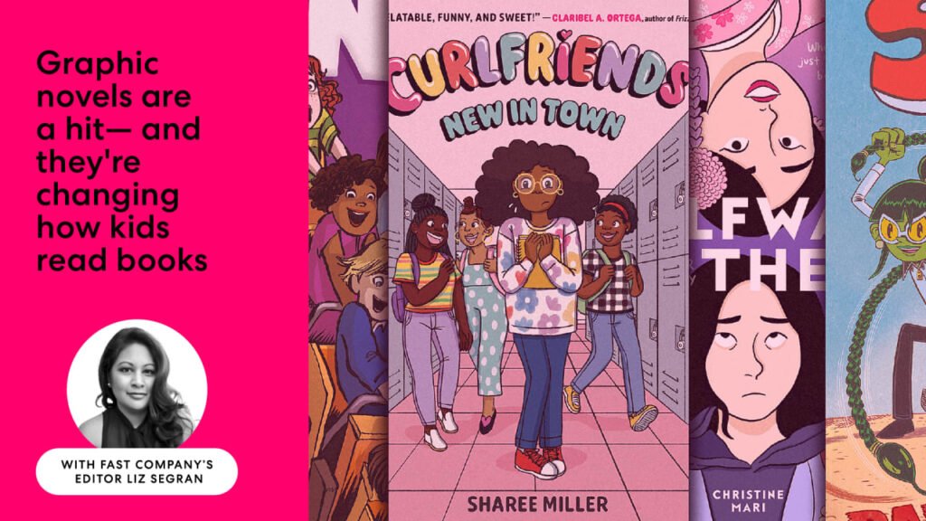 The graphic novel boom: How it’s changing kids’ reading habits