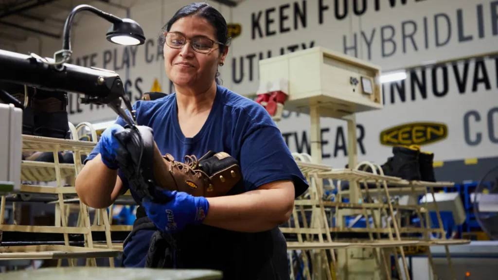 At a new factory in Kentucky, robots will help make your Keen boots