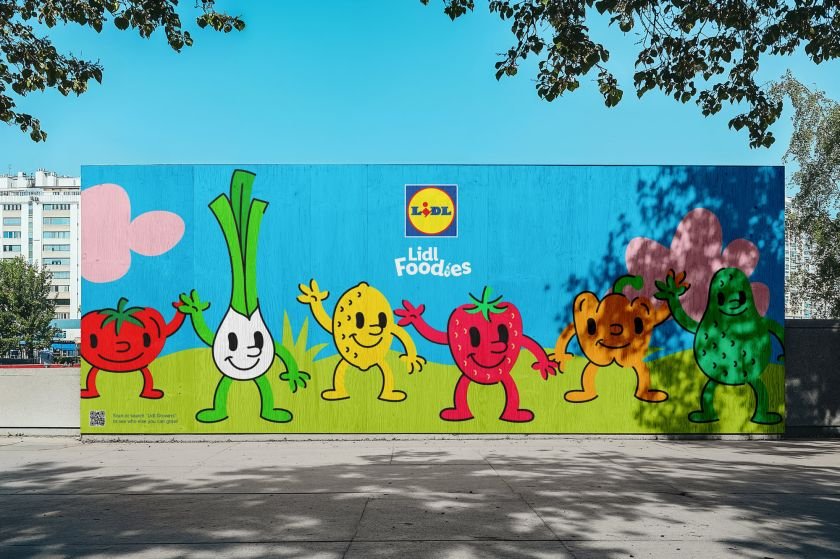 The Lidl Foodies campaign is big on character thanks to animation by Emily Redfearn
