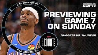 The Thunder ‘have no excuse’ if they don’t win Game 7 – Bob Myers | NBA Countdown