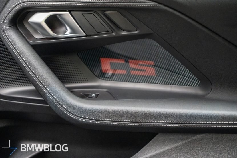 The BMW M2 CS Has Illuminated CS Logos In The Door Panels