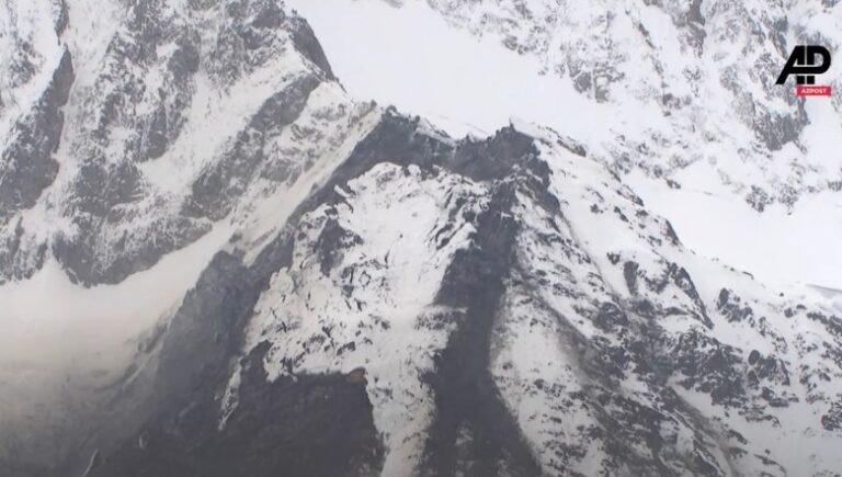 The 21 May 2025 update on the landslide threatening Blatten in Switzerland