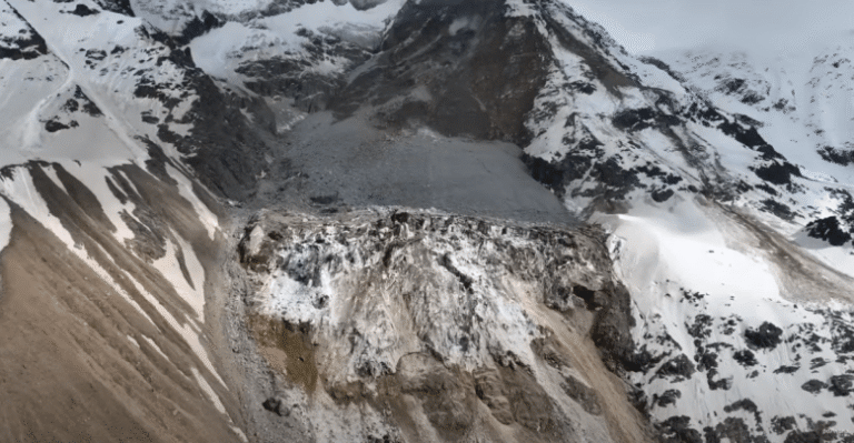 The 28 May 2025 update on the landslide threatening Blatten in Switzerland