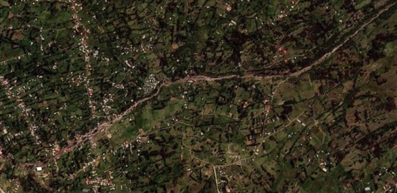 The 28 April 2025 Glacial Outburst Flood (GLOF) / landslide at Vallunaraju in Peru