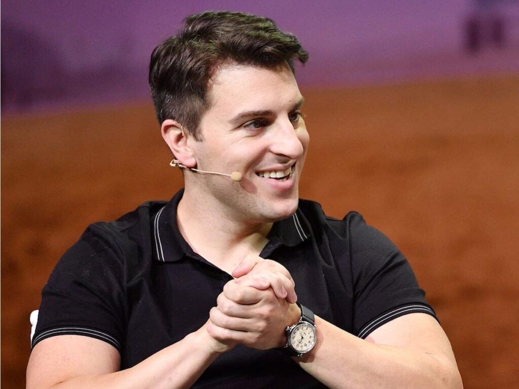 Airbnb CEO Brian Chesky says there's a 'silver lining' for people starting businesses in a choppy economy