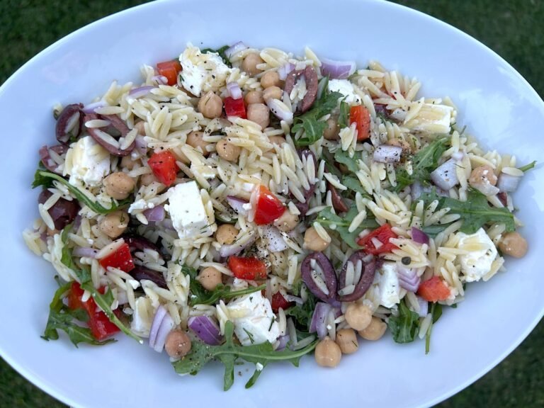 My Greek parents tried Ina Garten's Greek orzo salad, and now they can't stop making it