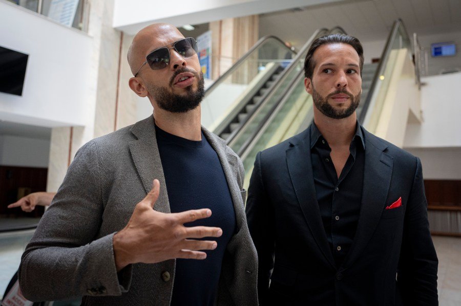 Tate brothers charged with rape by UK prosecutors