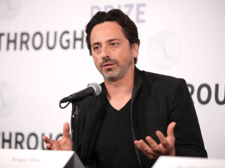 Google cofounder Sergey Brin shares why he's back at the company 'pretty much every day now' to work on AI