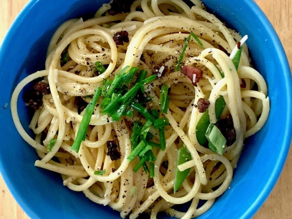 I made Ina Garten's spring pasta and had a delicious dinner ready in 30 minutes