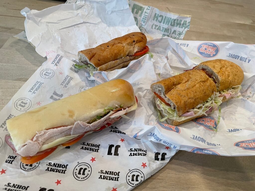 I tried club sandwiches from Subway, Jimmy John's, and Jersey Mike's, and there's one I wouldn't order again