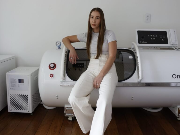 A longevity clinic owner who claims her biological age is 22 says the best health hacks are free